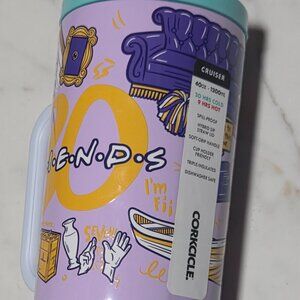CORKCICLE Friends 30 year anniversary tumbler NWT
